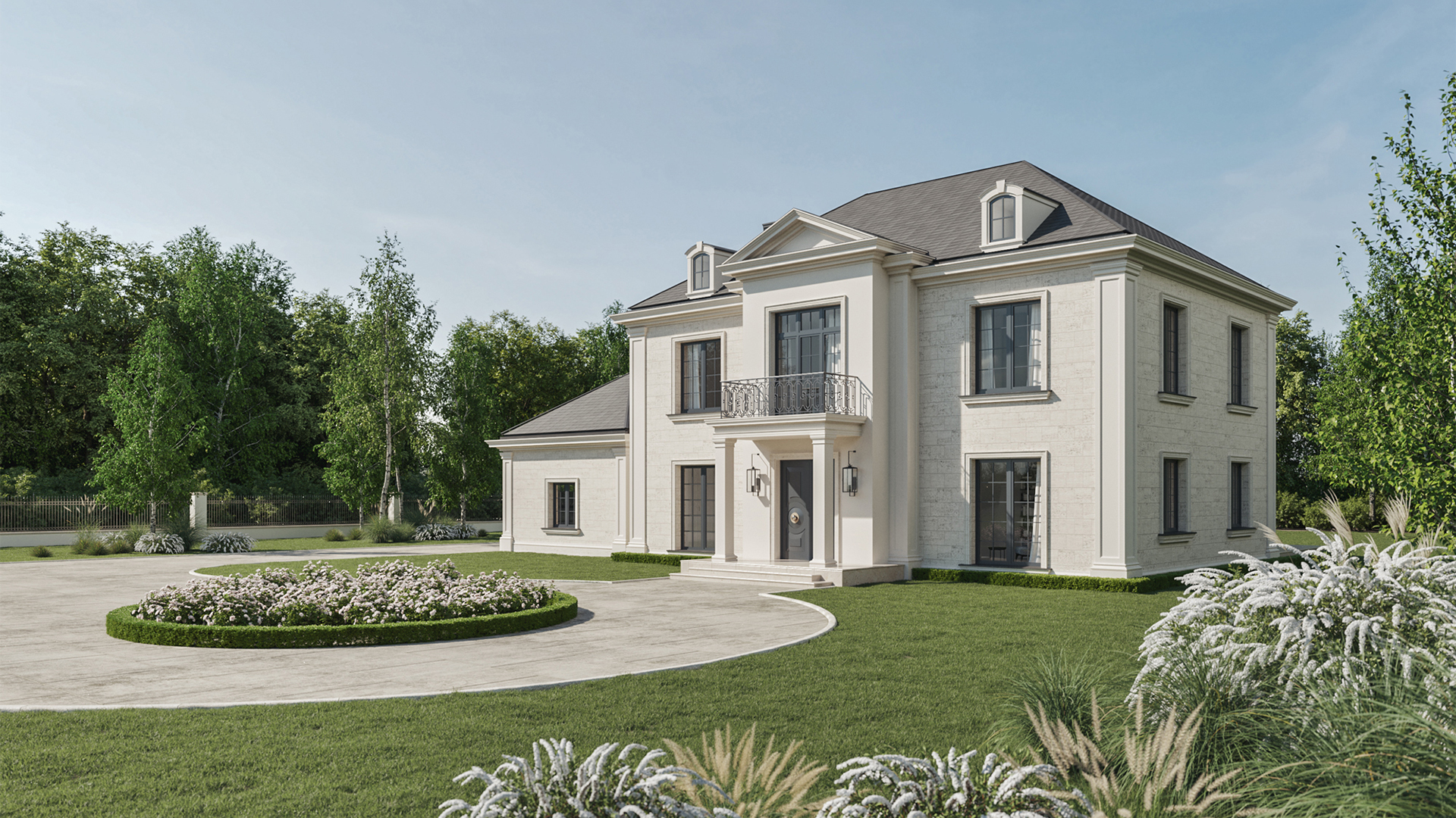 Design of Brillant the classic Villa villa