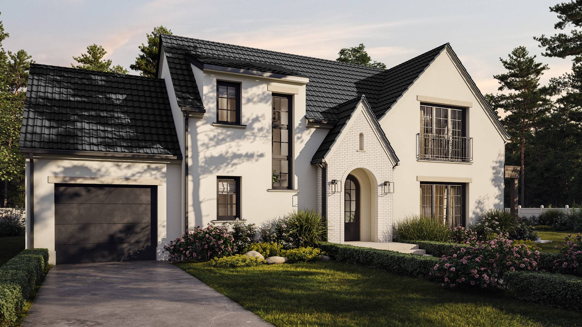 COTTAGE_HOUSE_garaż
