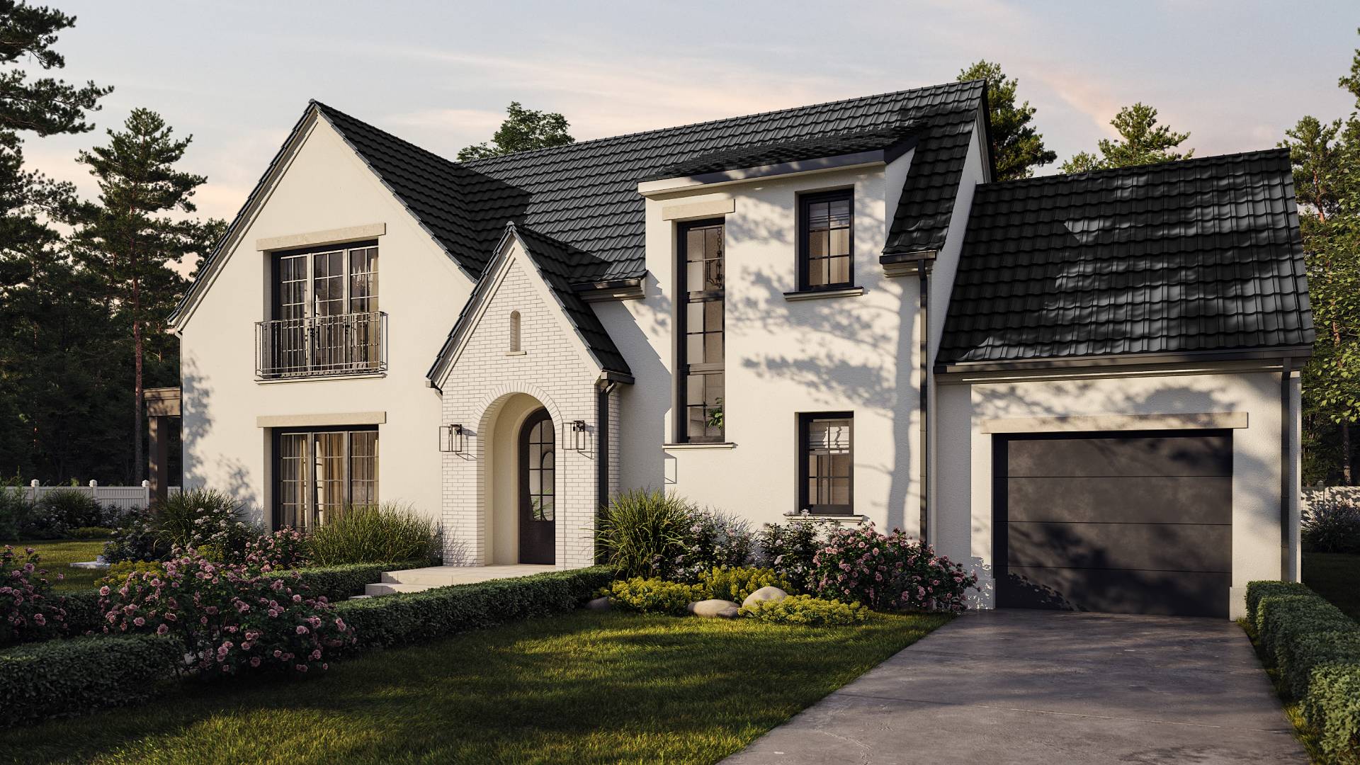 COTTAGE_HOUSE_garaż