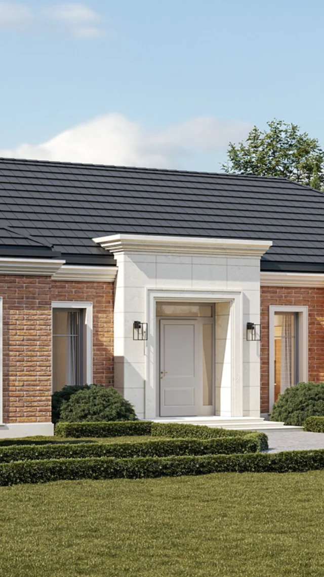 Villa Tilleul od początku była planowana w czerwonej cegle 🧱🧱

I wiedzieliśmy, że piękny materiał w odesłanym odcieniu znajdziemy właśnie w 

Ten projekt został skrojony pod marzenia i potrzeby naszej Inwestorki i jej rodziny - bez kompromisów. Po prostu tak, aby był wygodny w codziennym użytkowaniu 👍🏻👍🏻

Powstanie na cudownej działce, przy której rosnę aleja lipowa i właśnie stąd projekt zawdzięcza swoją nazwę 🤗🤗 wymowa to nie lada wyzwanie, więc możemy się umówić, że spolszczona wersja to willa lipowa 🌳🌳

#designbyUR #UniqueResidence #classicarchitecture